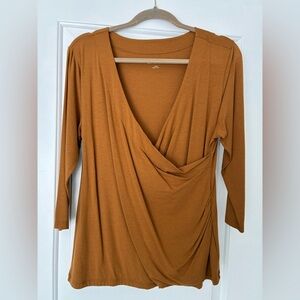 Soft Surroundings Women's Top in Rust Orange